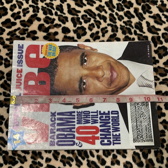 2007 VIBE Magazine President Barack Obama Y2K Vintage 2000s Hip Hop Music Rap - Picture 5 of 17